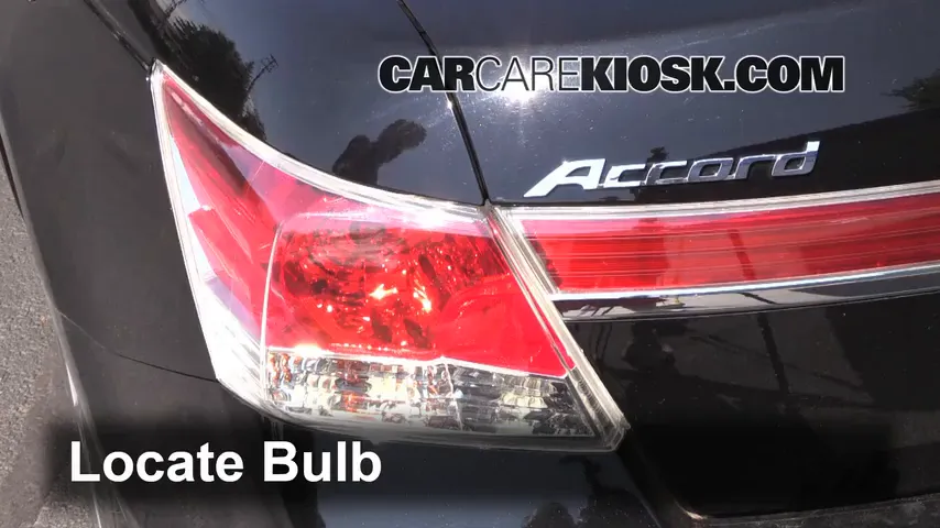 2012 Honda Accord EX-L 3.5L V6 Sedan Lights Reverse Light (replace bulb)